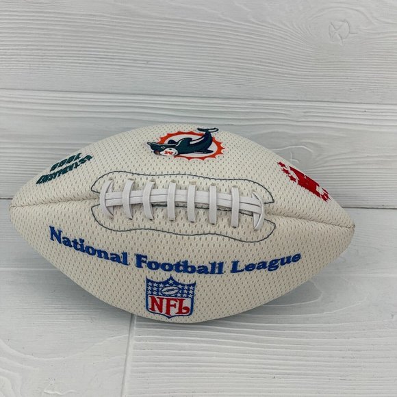 Miami Dolphins Collectible NFL Football Ball Old Vintage Team Logo - Picture 3 of 11